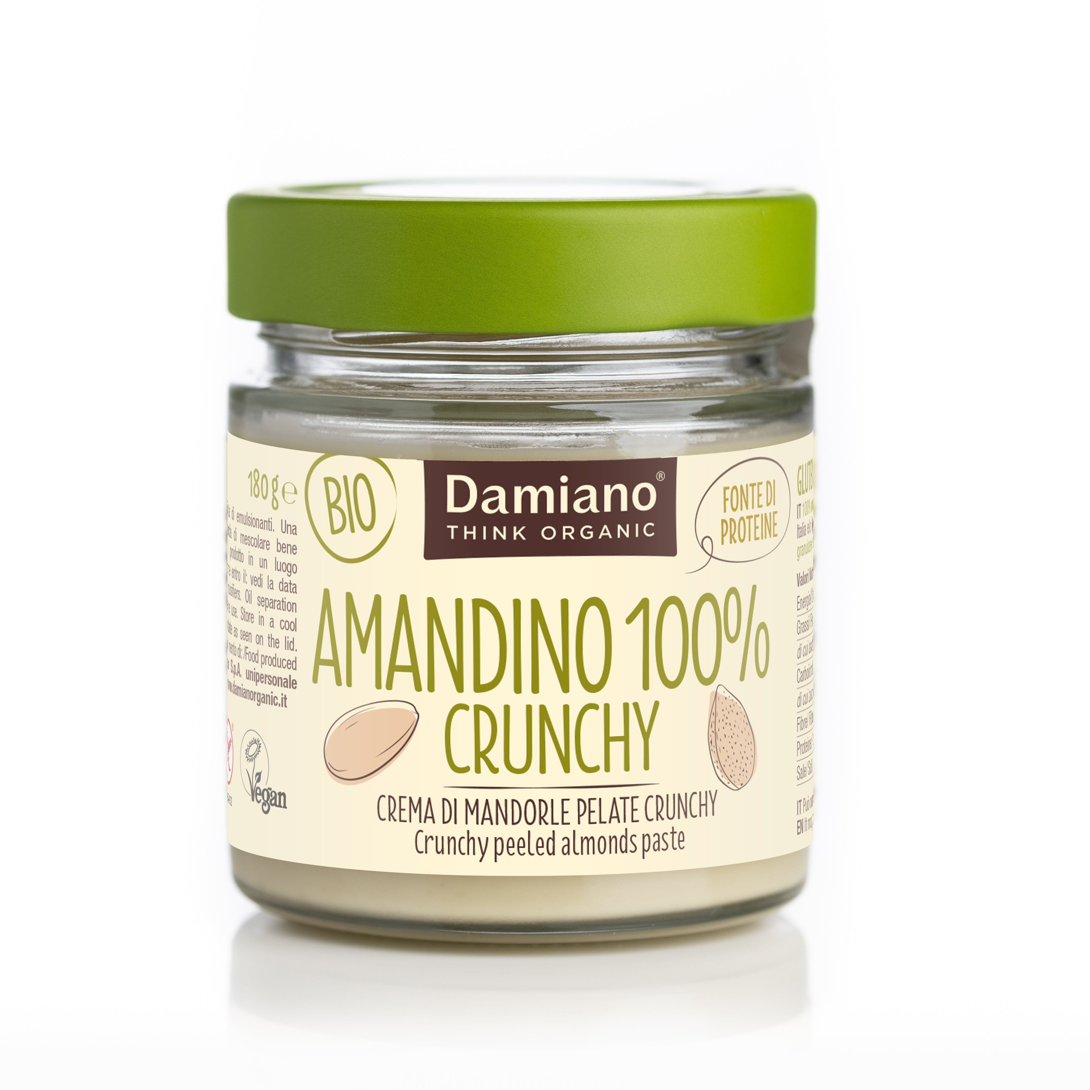 damiano-amandino-pur-e-amande-crunchy-bio-180g image 3