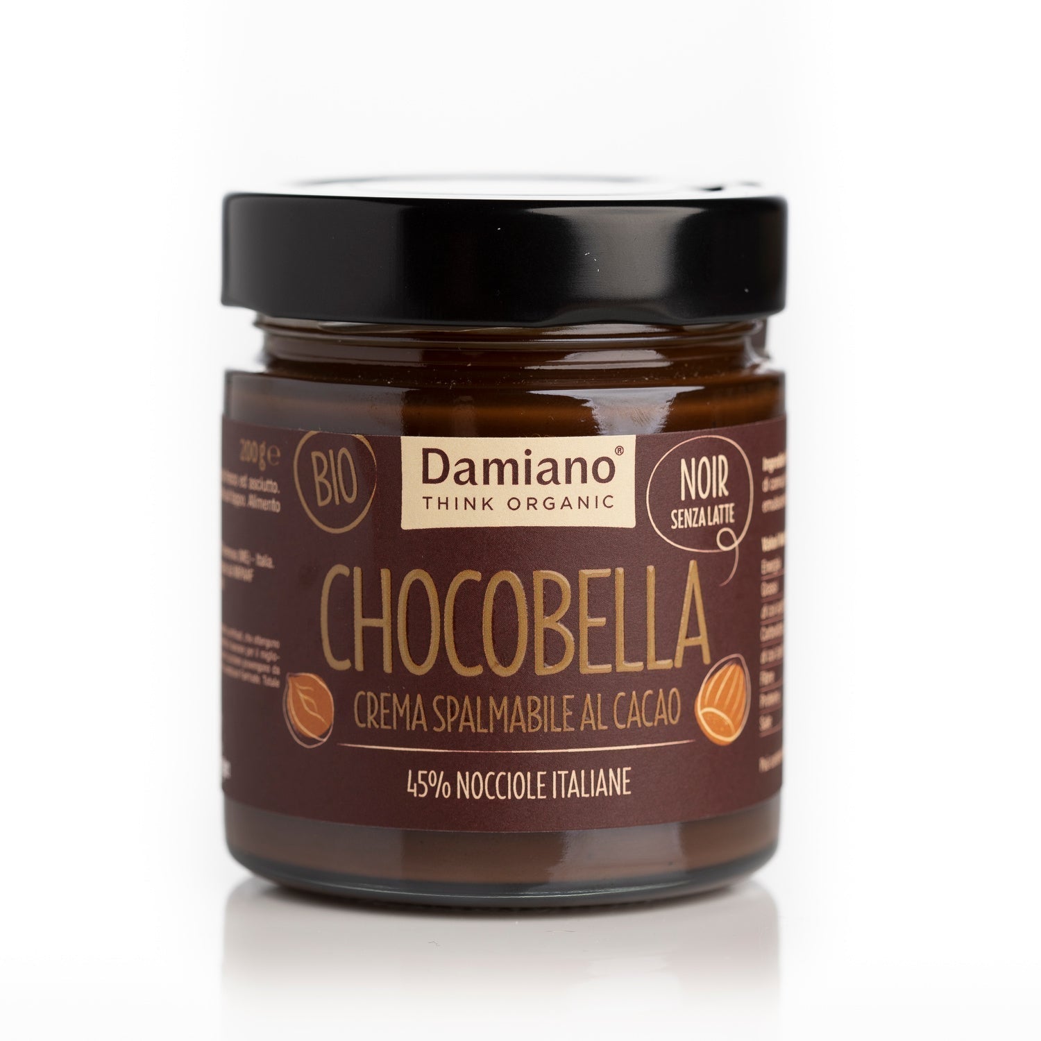 damiano-chocobella-noir-cr-me-chocolat-200g-vegan-bio image 3