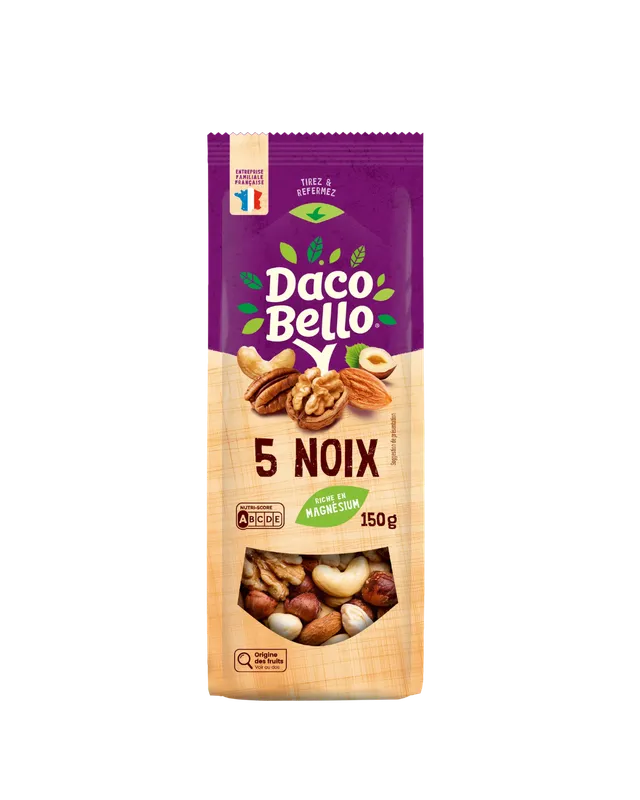 daco-bello-mix-5-noix-nature-150g-sans-sel image 1