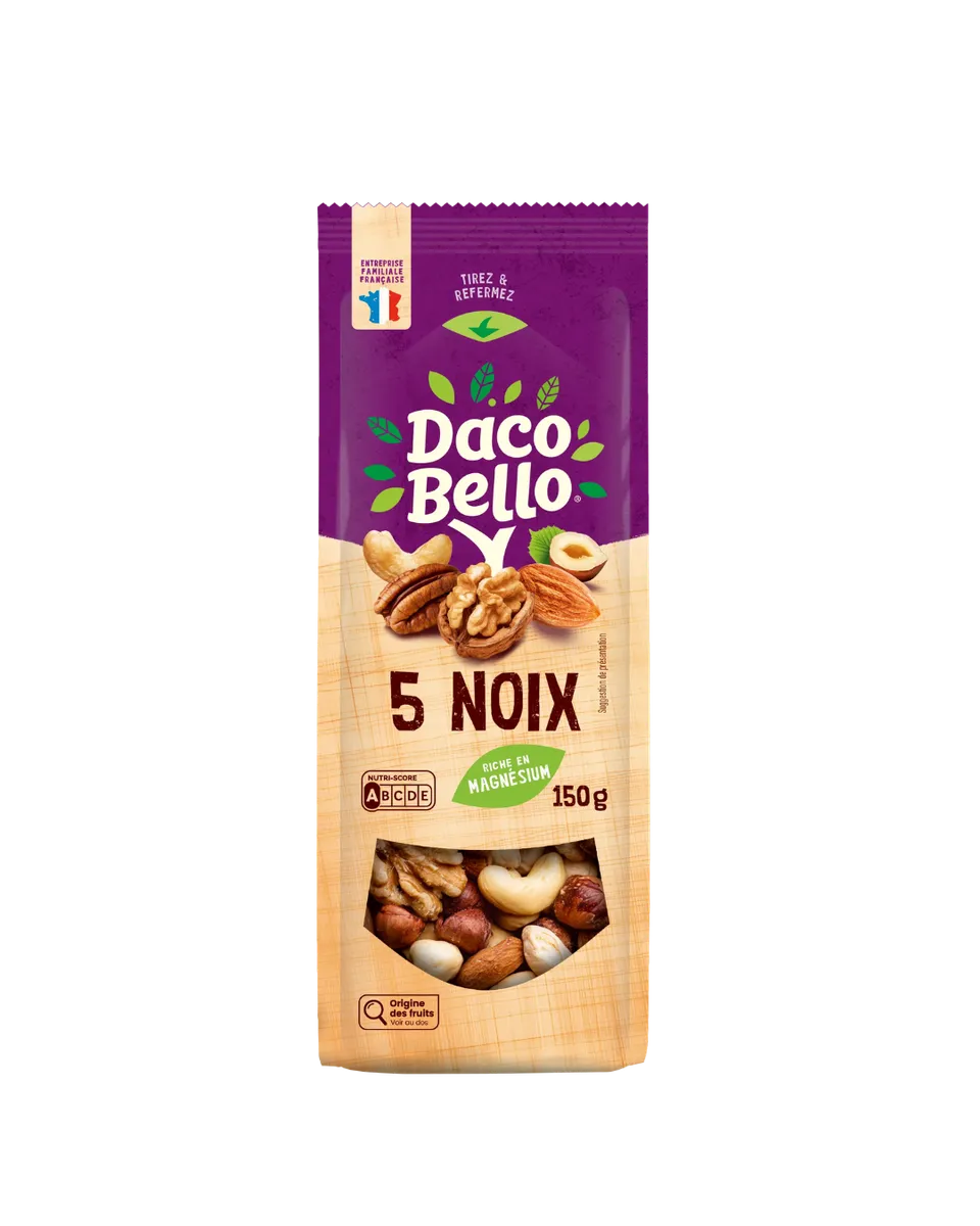 daco-bello-mix-5-noix-nature-150g-sans-sel image 1