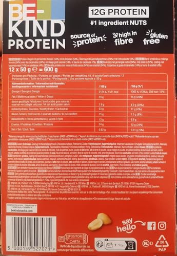 be-kind-protein-barres-beurre-cacahu-tes-croquant-12x50g image 8