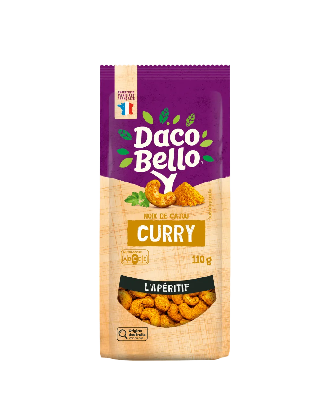 daco-bello-mix-noix-de-cajou-au-curry-110g-grill-es image 1