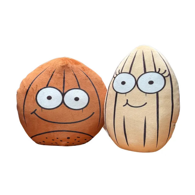 damiano-naturals-peluche-lady-mandorla-mr-nocciola-enfant image 1