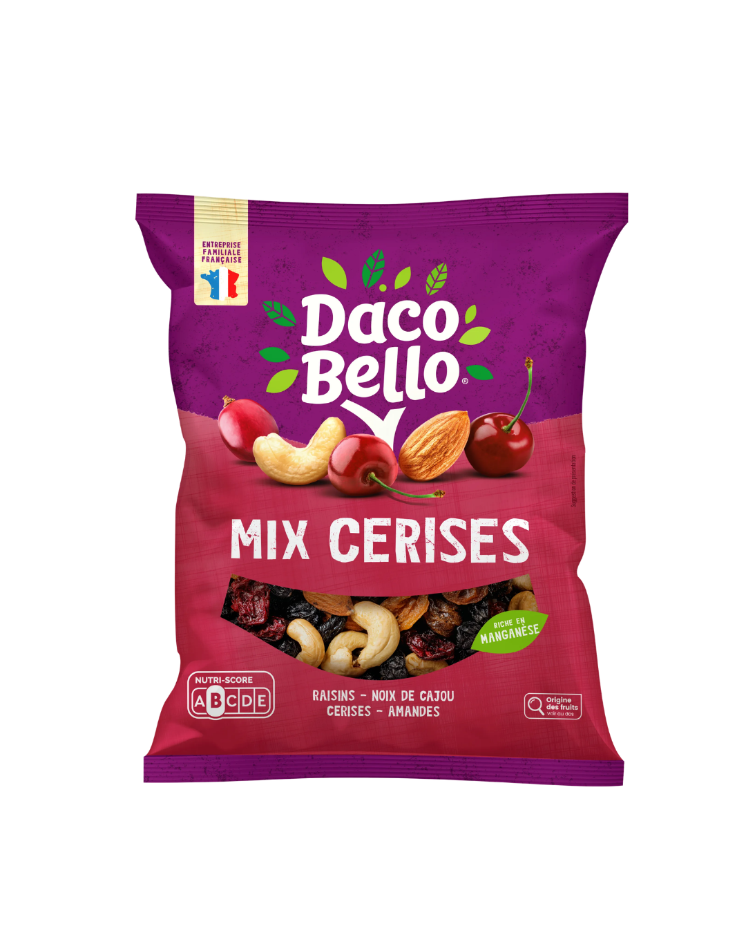 daco-bello-mix-cerise-300g-raisins-cajou-amandes-grill-es image 1