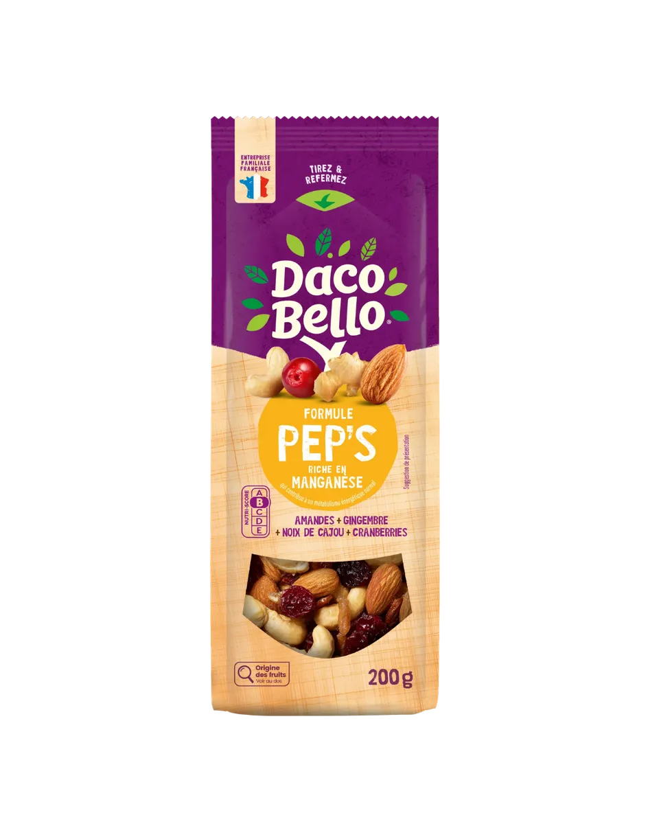 daco-bello-formule-peps-gingembre-cranberries-200g image 1