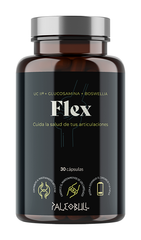 paleobull-flex-glucosamine-collag-ne-uc-ii-30-g-lules image 1