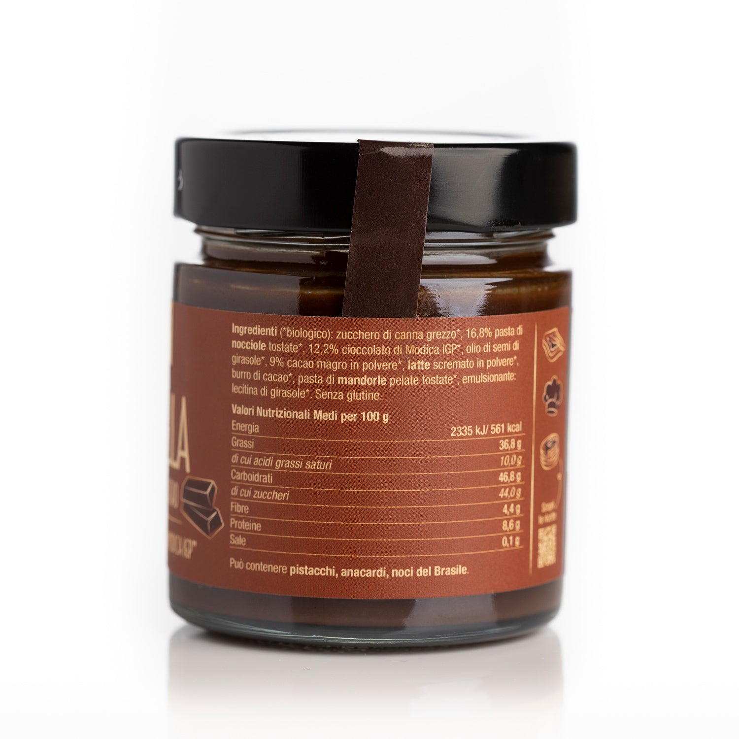 damiano-chocobella-classica-cr-me-chocolat-modica-igp-pot-200g image 5