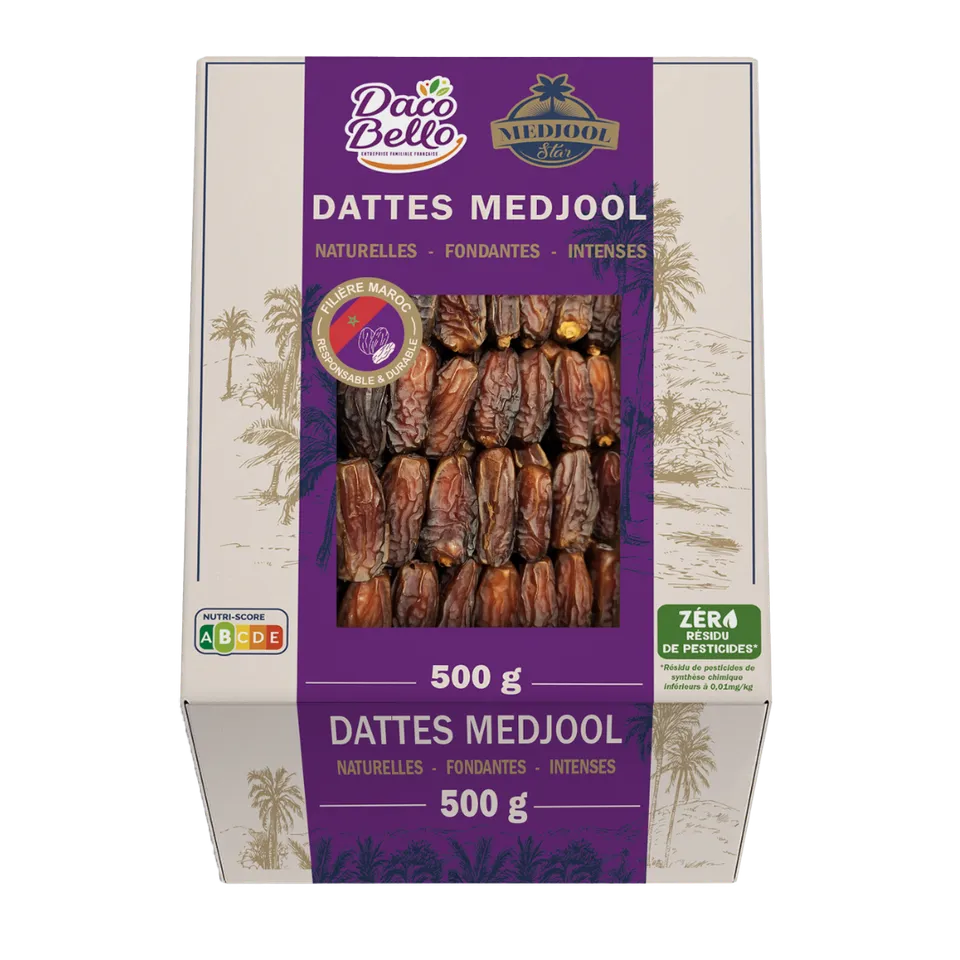 daco-bello-dattes-medjool-maroc-500g-moelleuses image 1