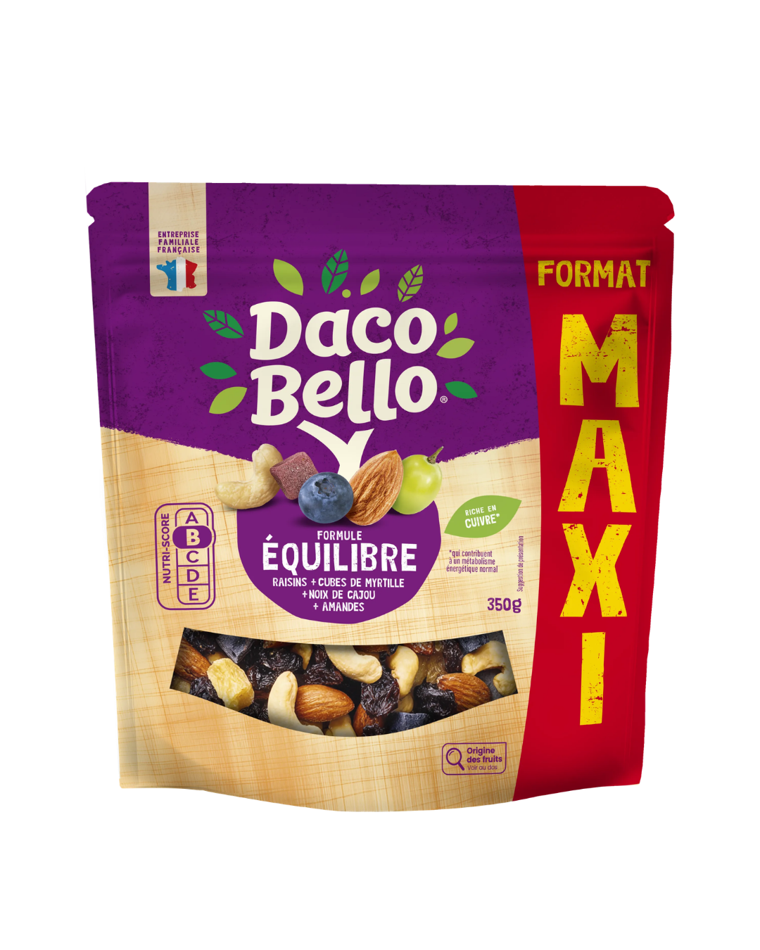 daco-bello-formule-equilibre-myrtille-cajou-350g-maxi image 1