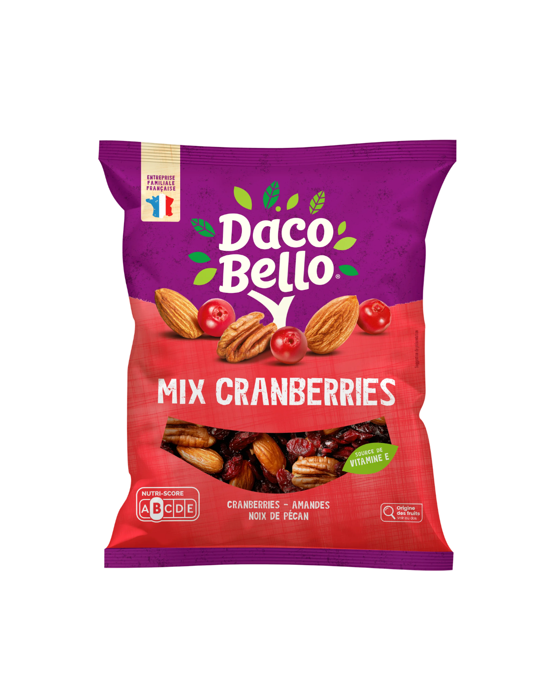 daco-bello-mix-cranberries-350g-m-lange-fruits-secs image 1