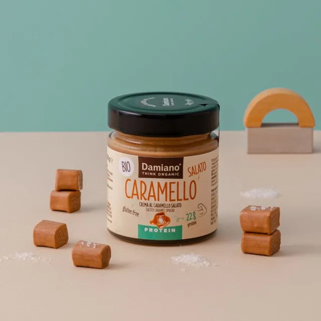 damiano-proteiche-caramel-sal-cr-me-prot-in-e-bio-200g image 1
