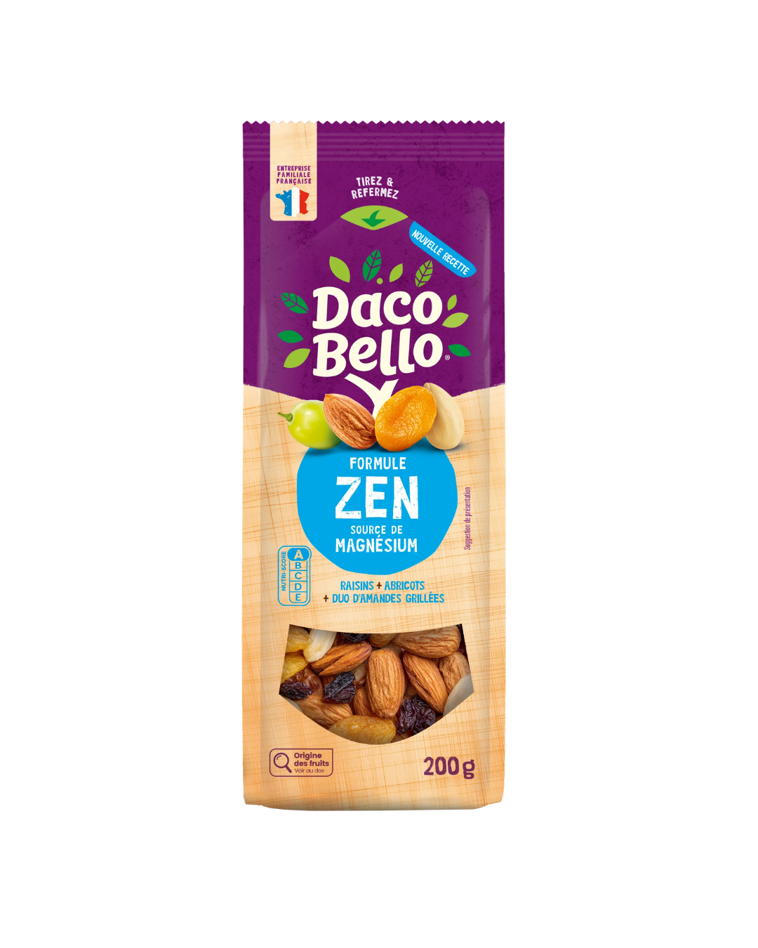 daco-bello-formule-zen-m-lange-fruits-secs-200g-nature image 1