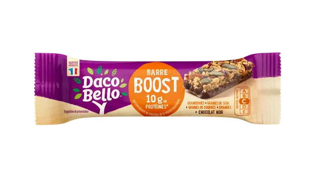 daco-bello-barre-prot-in-e-boost-42g-cranberries-chocolat image 1