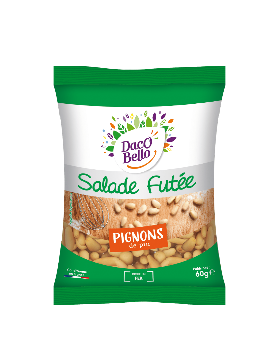 daco-bello-mix-pignons-de-pin-d-cortiqu-s-60-g-fondants image 1