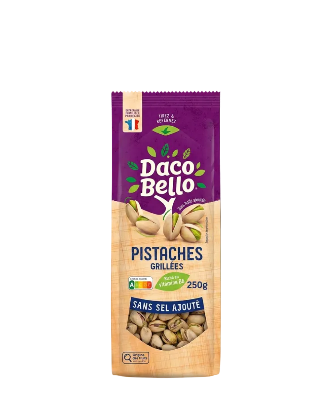 daco-bello-mix-pistaches-grill-es-sans-sel-250g-nature image 1