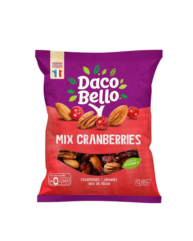 daco-bello-mix-cranberries-350g-m-lange-fruits-secs image 1