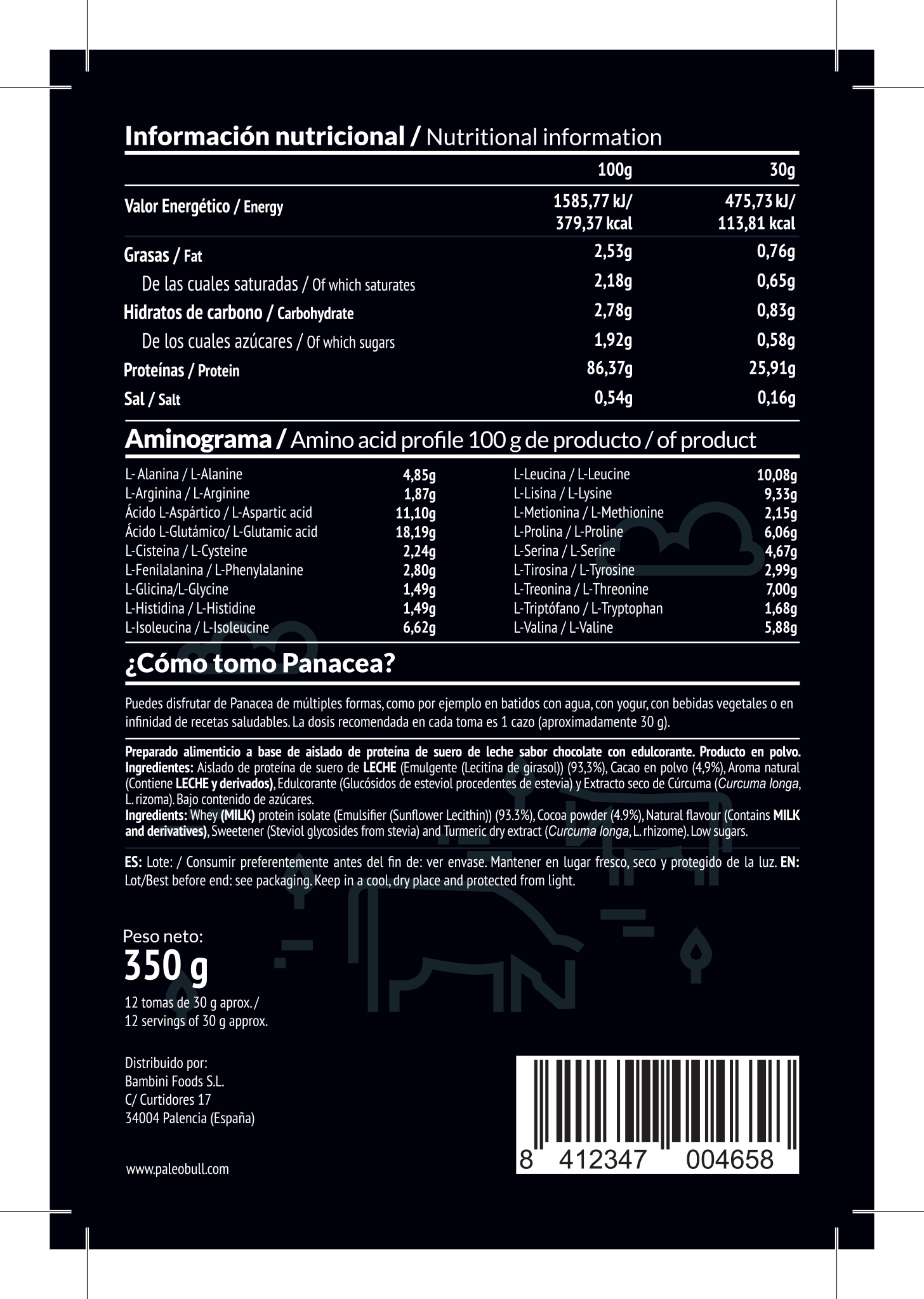 paleobull-panacea-isolat-whey-chocolat-750-g-grass-fed image 4