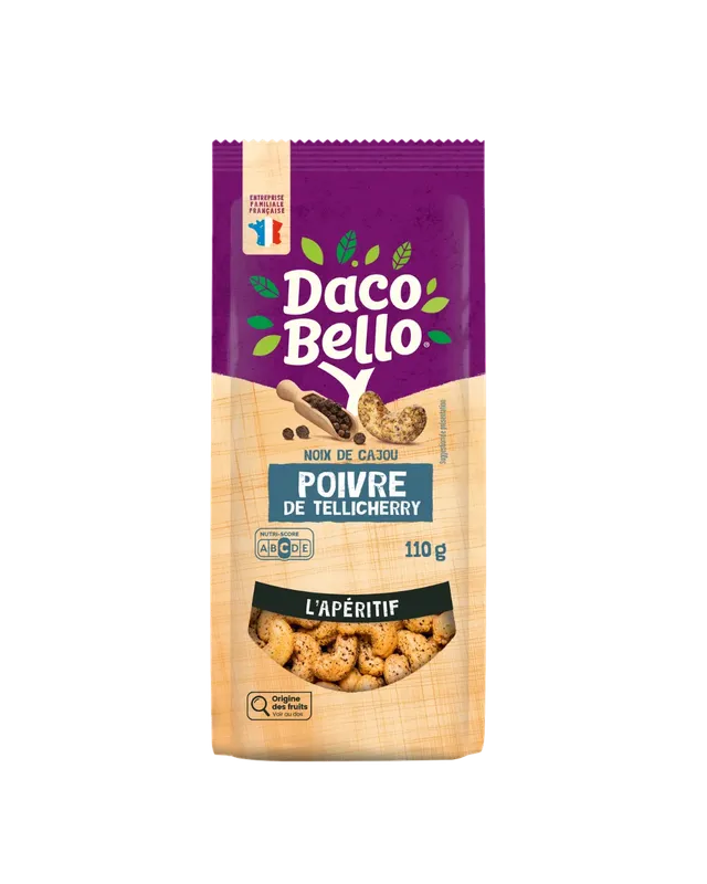 daco-bello-mix-noix-de-cajou-poivre-tellicherry-110g-ap-ritif image 1