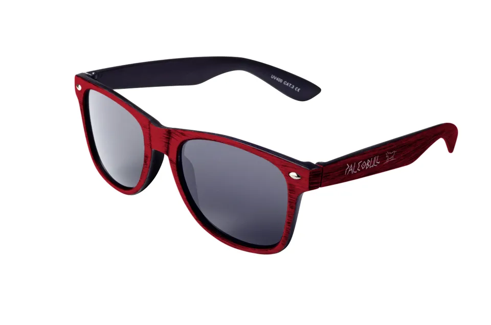 paleobull-accesorios-lunettes-de-soleil-uv400-rouges-unisexes image 1