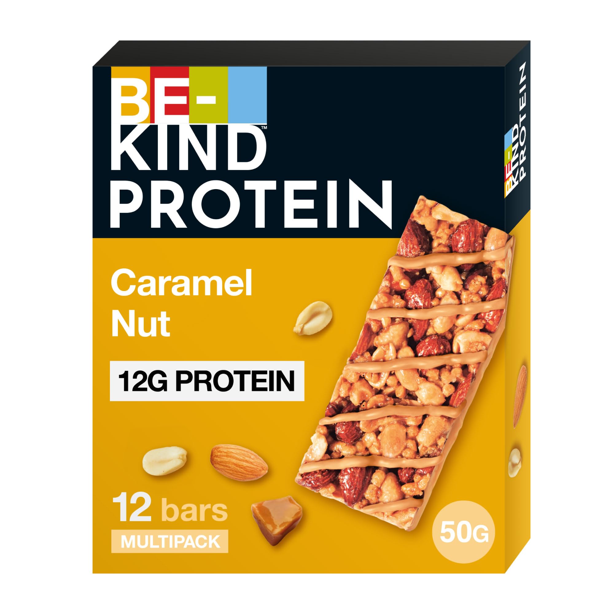 be-kind-protein-caramel-nut-barre-prot-in-e-12g-x12 image 1