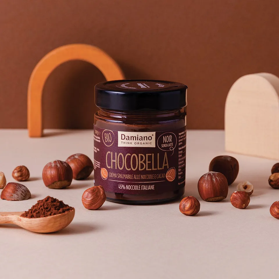 damiano-chocobella-noir-cr-me-chocolat-200g-vegan-bio image 1