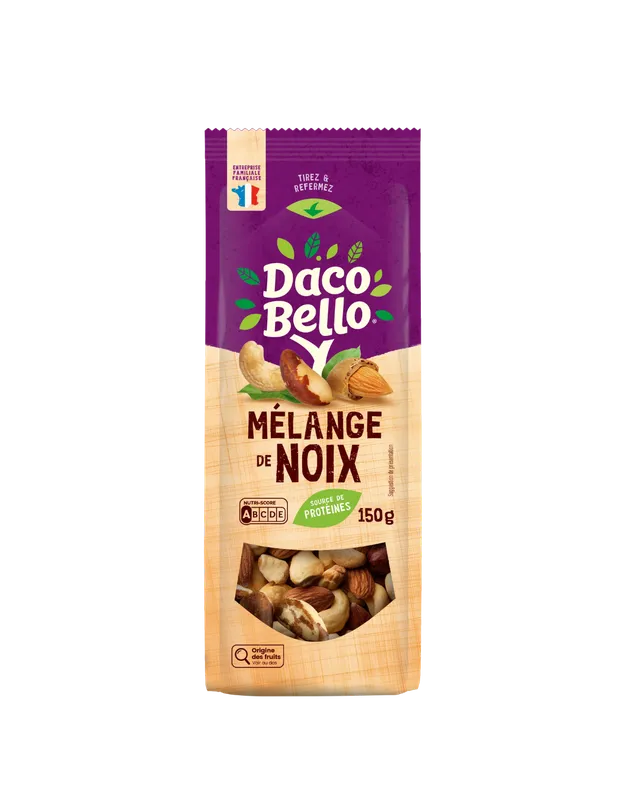 daco-bello-mix-m-lange-de-noix-nature-150g-sans-sel image 1