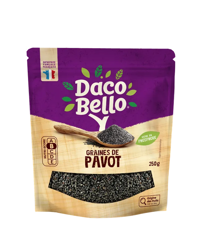 daco-bello-mix-graines-de-pavot-bleu-125g-origine-france image 1