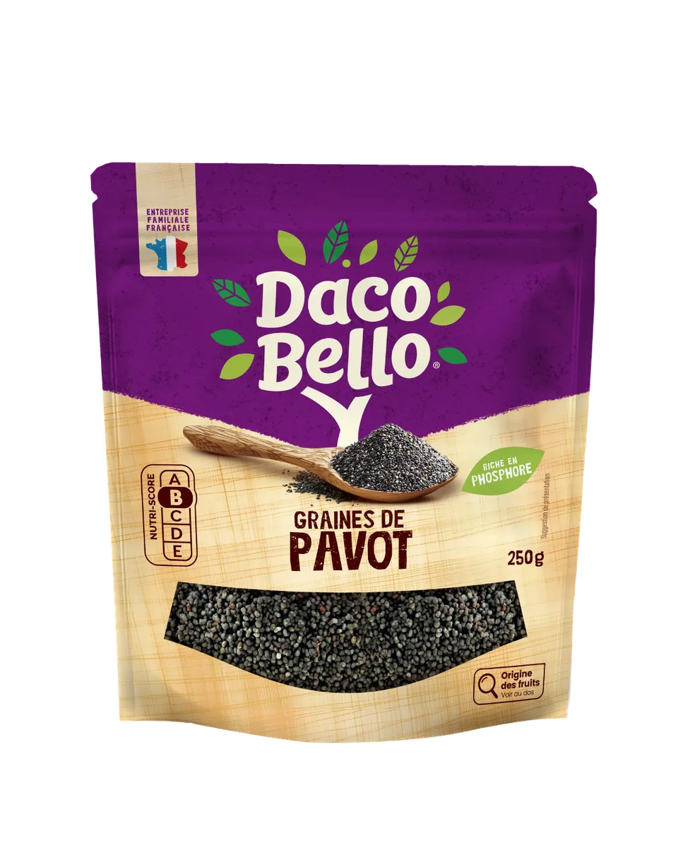 daco-bello-mix-graines-de-pavot-bleu-125g-origine-france image 1