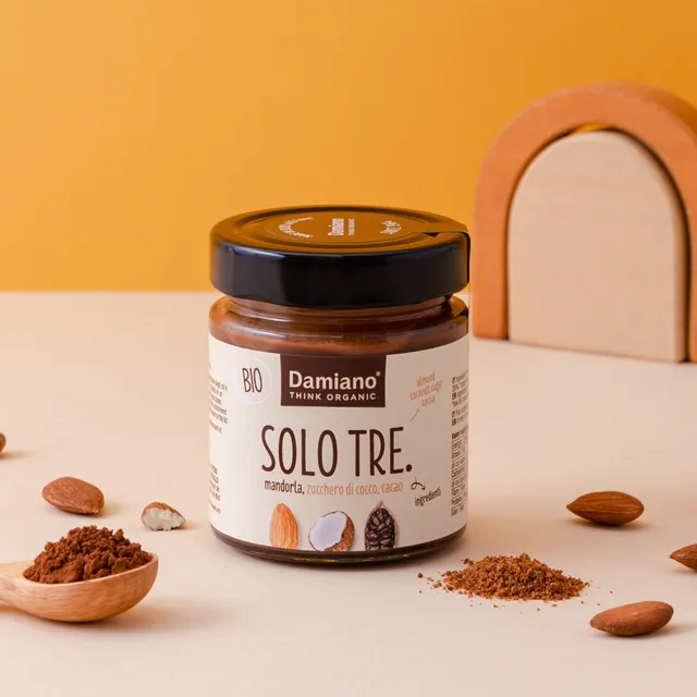 damiano-tre-ingredienti-p-te-amande-cacao-coco-bio-180g image 1