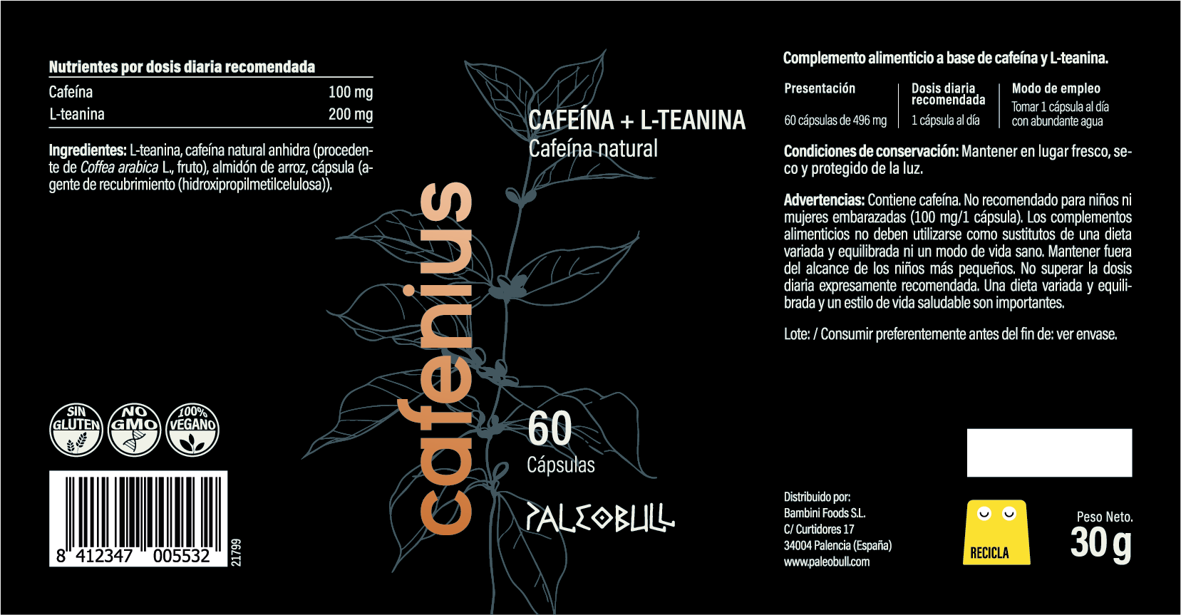 paleobull-cafenius-g-lules-caf-ine-th-anine-60-g-lules-avant-entra-nement image 3