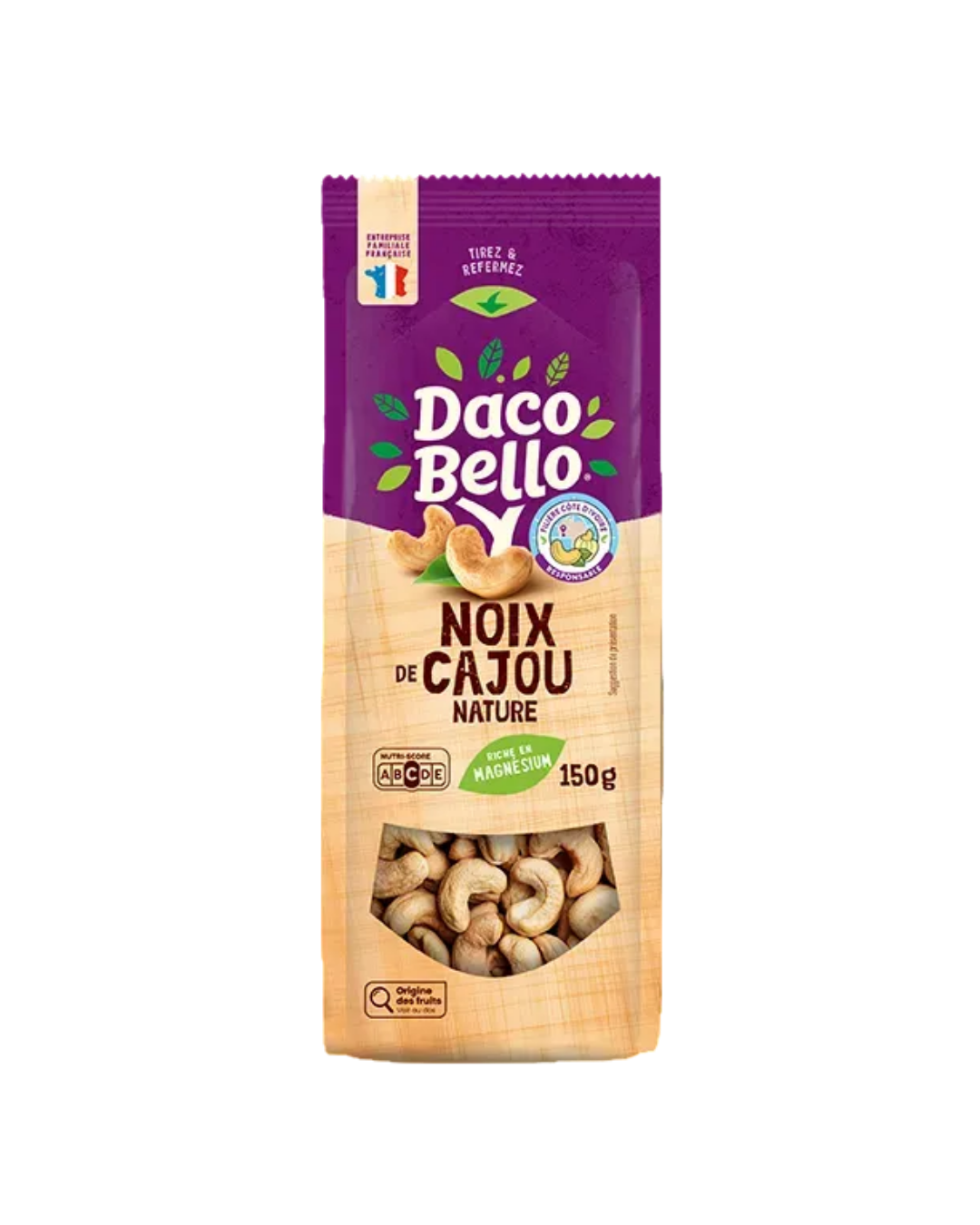 daco-bello-mix-noix-de-cajou-nature-150g image 1