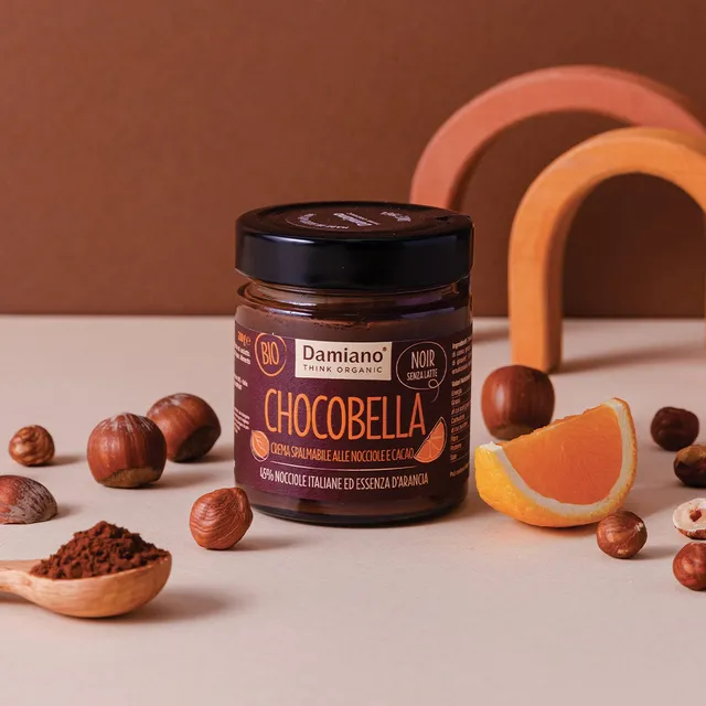 damiano-chocobella-noir-p-te-tartiner-orange-chocolat-fondant-200g image 1