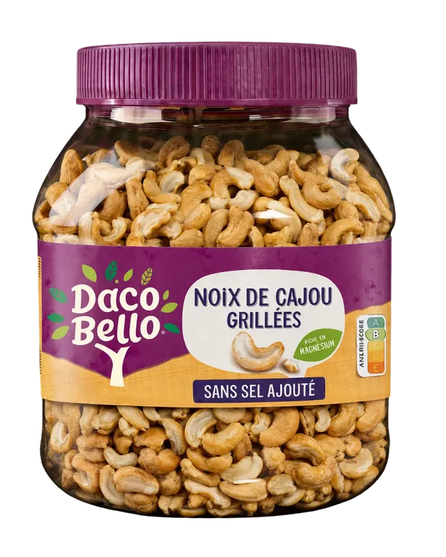 daco-bello-mix-noix-de-cajou-grill-es-sans-sel-pot-1kg image 1