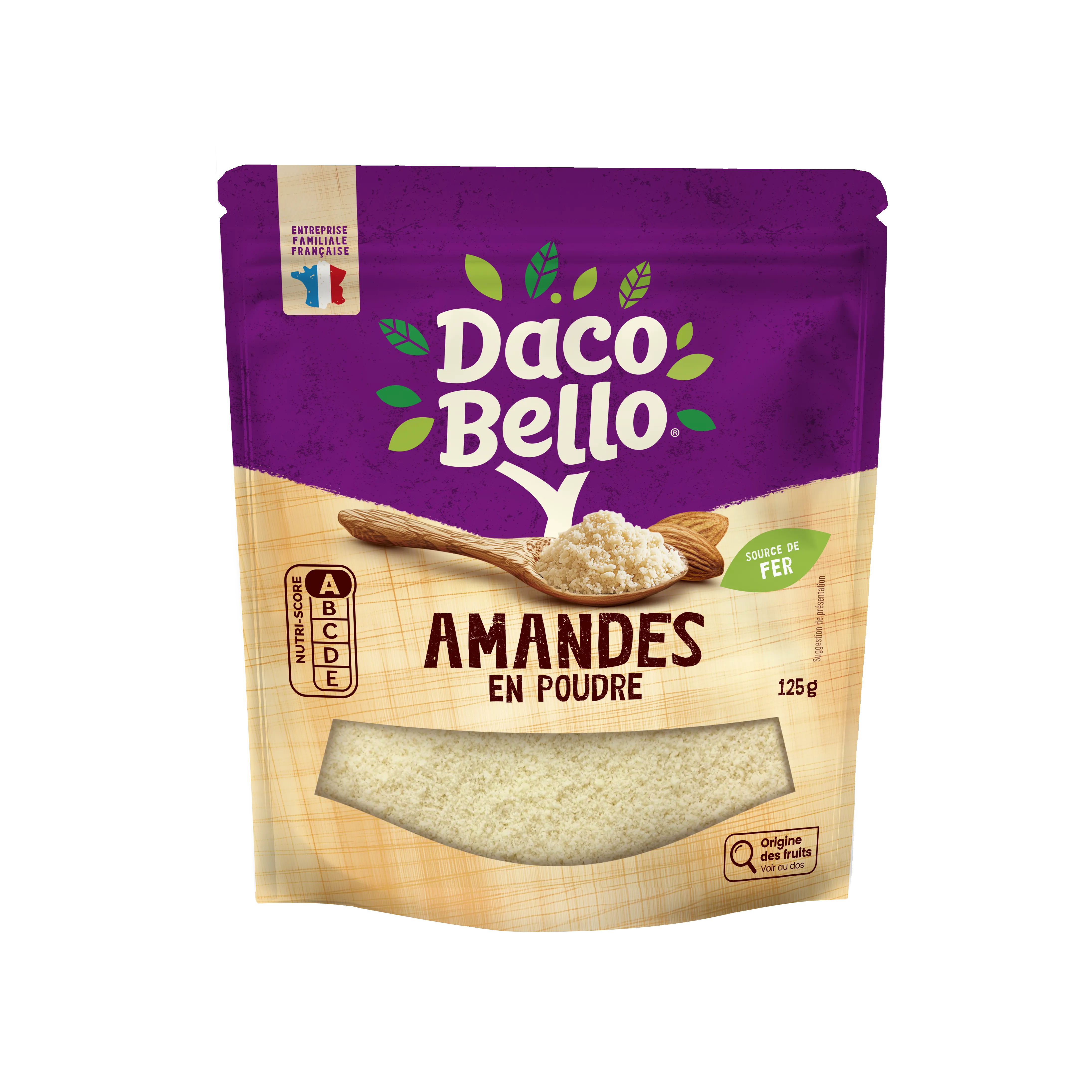 daco-bello-mix-poudre-d-amandes-125g-sans-sel image 1