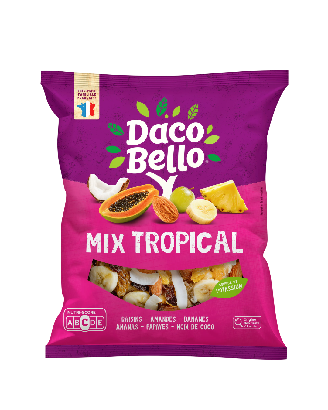 daco-bello-mix-tropical-500g-banane-ananas-coco-amandes image 1