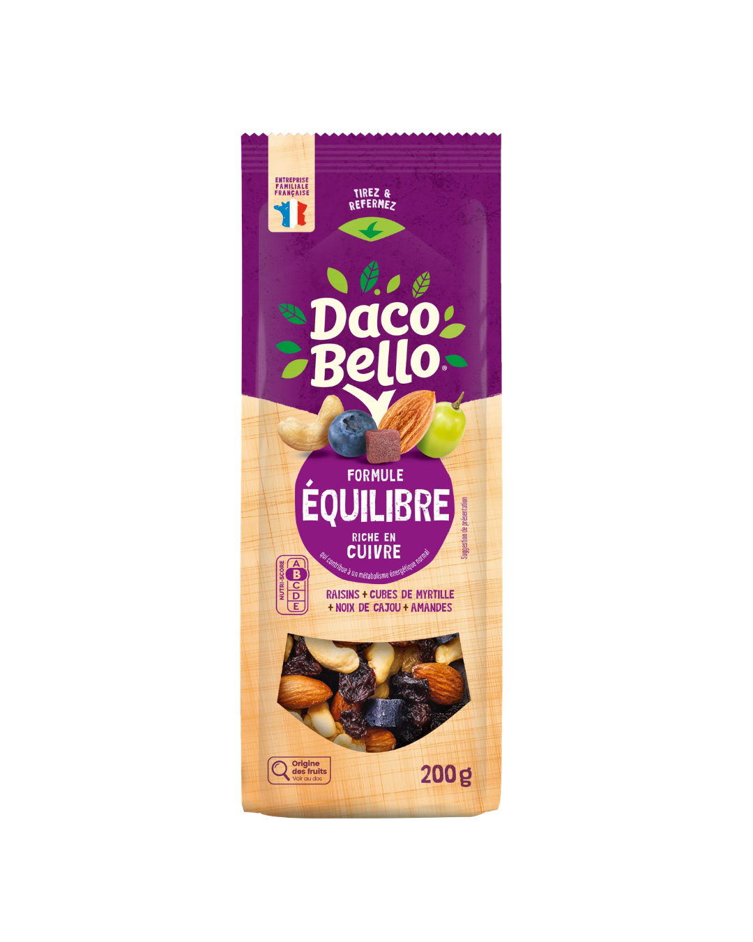 daco-bello-formule-quilibre-mix-myrtille-200g-cajou-amande image 1