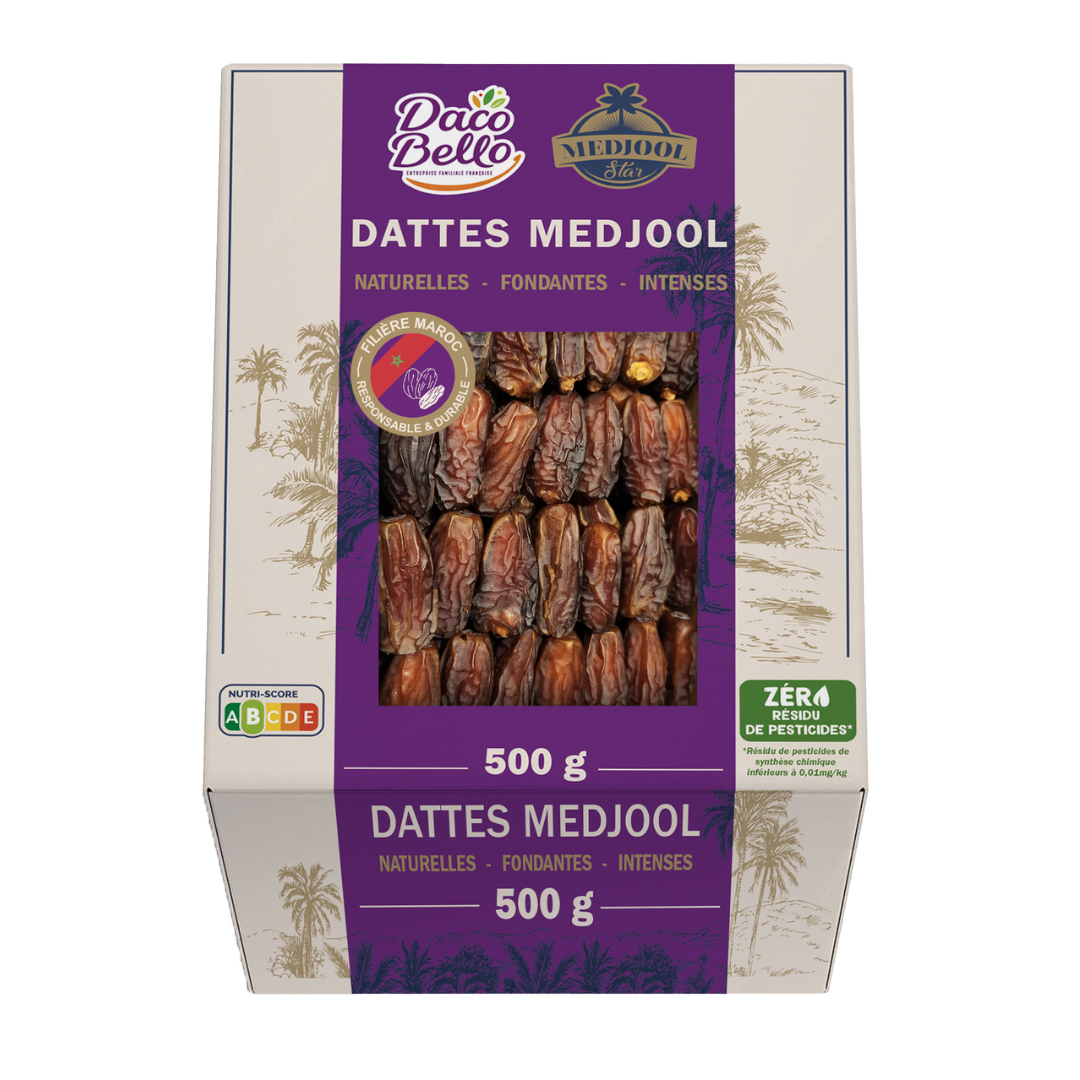 daco-bello-dattes-medjool-maroc-500g-moelleuses image 1