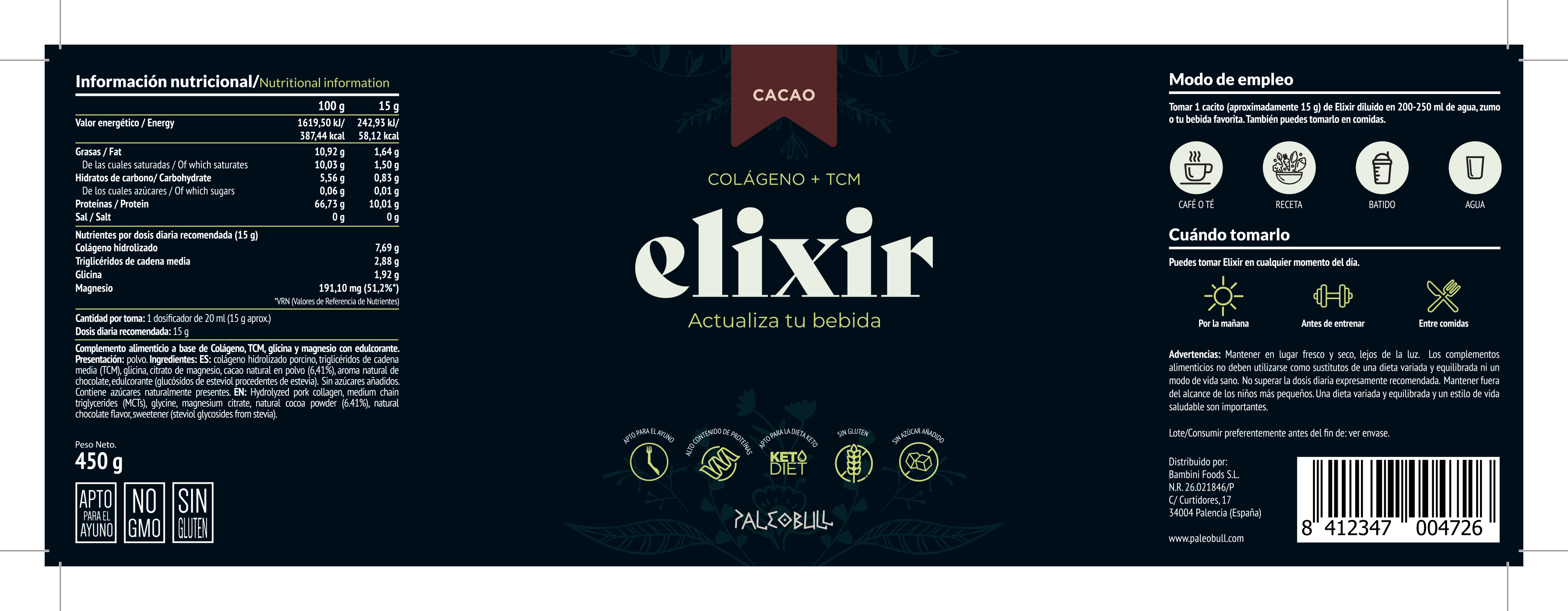 paleobull-elixir-cacao-collag-ne-mct-poudre-450-g image 3