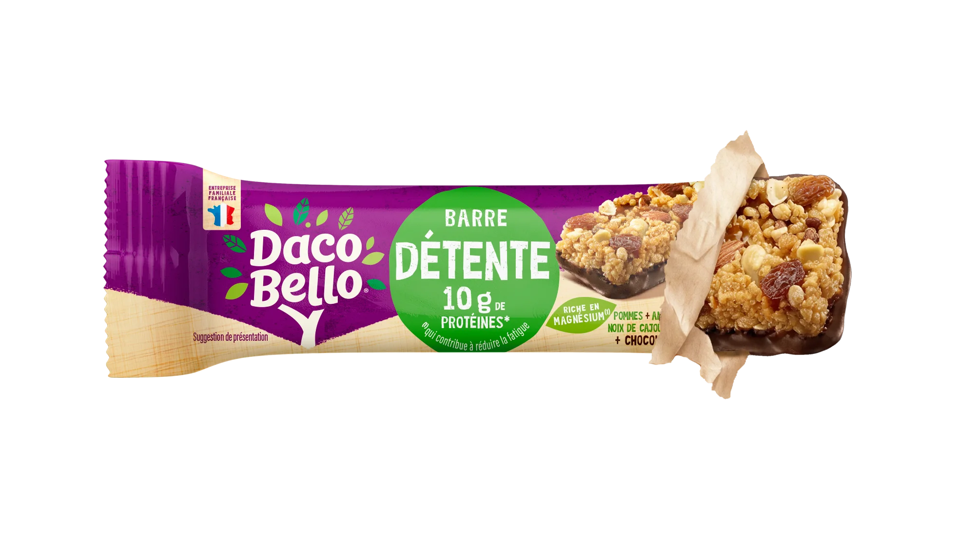 daco-bello-d-tente-barre-prot-in-e-42g-pomme-chocolat image 2