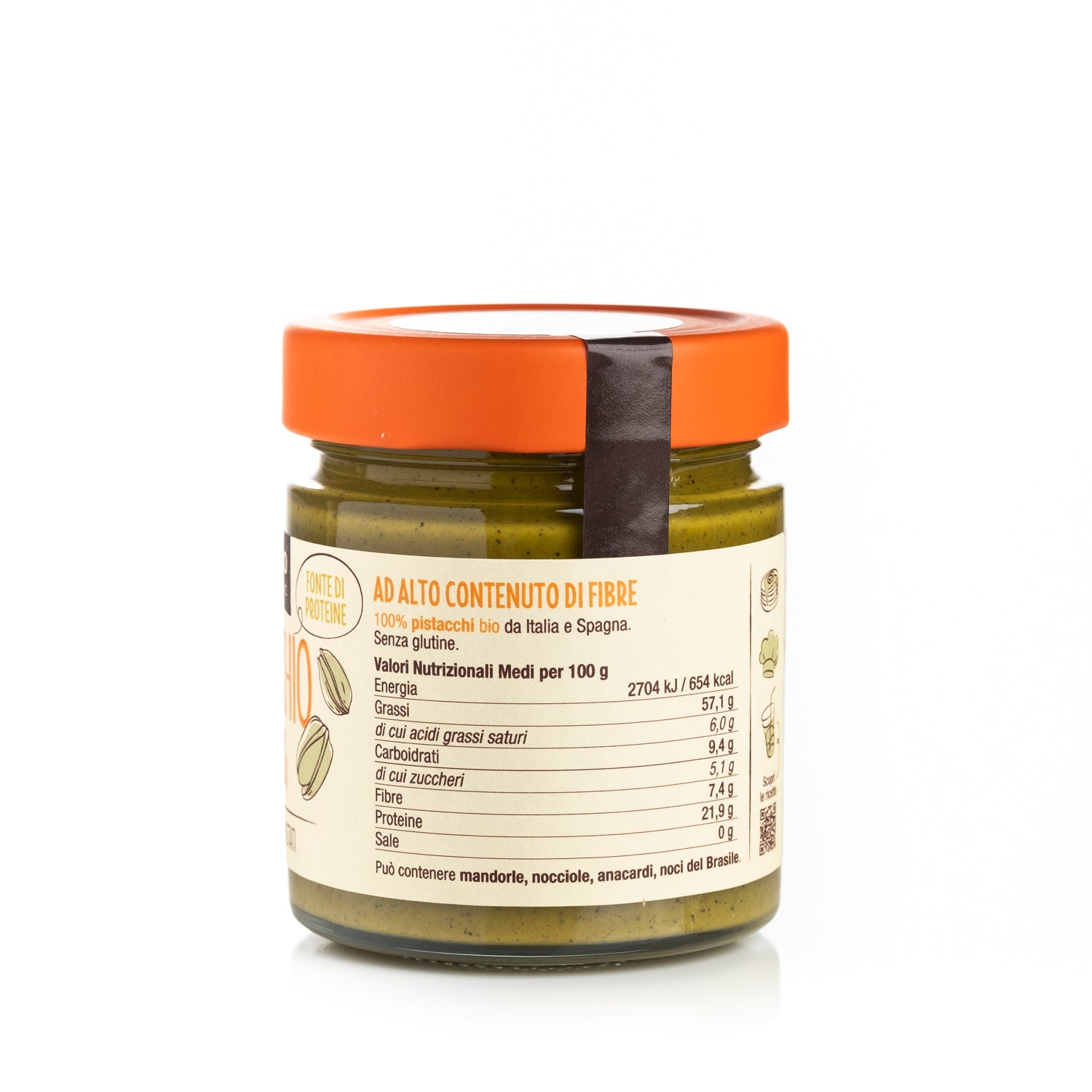 damiano-100-frutta-secca-crunchy-pur-e-pistache-bio-180g image 5