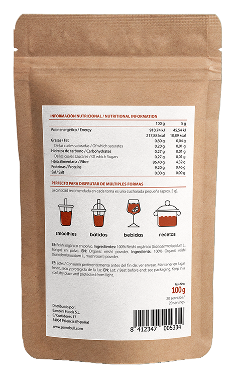 paleobull-superfoods-reishi-poudre-100-g-bio image 2
