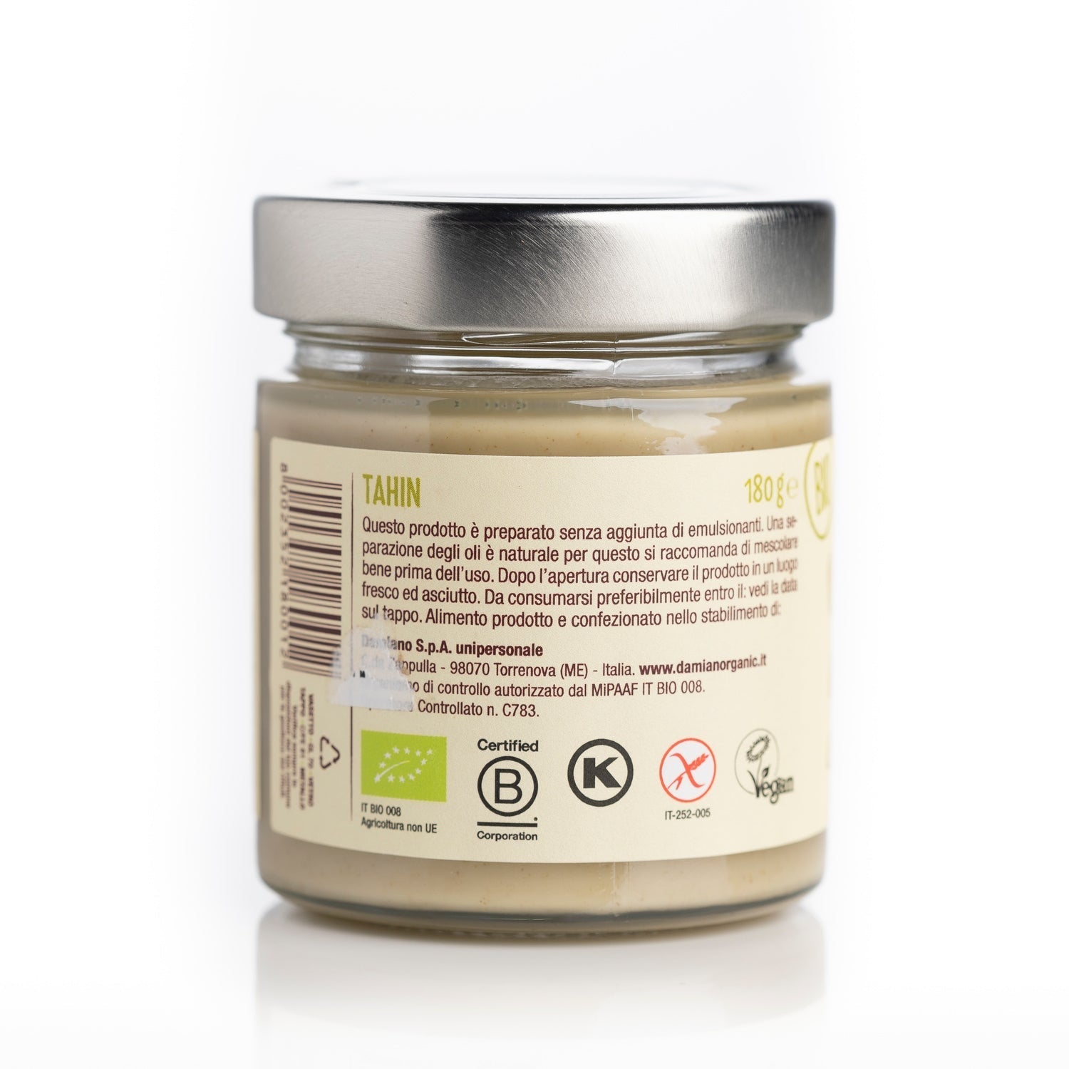 damiano-100-tahin-cr-me-de-s-same-bio-pot-180g image 5