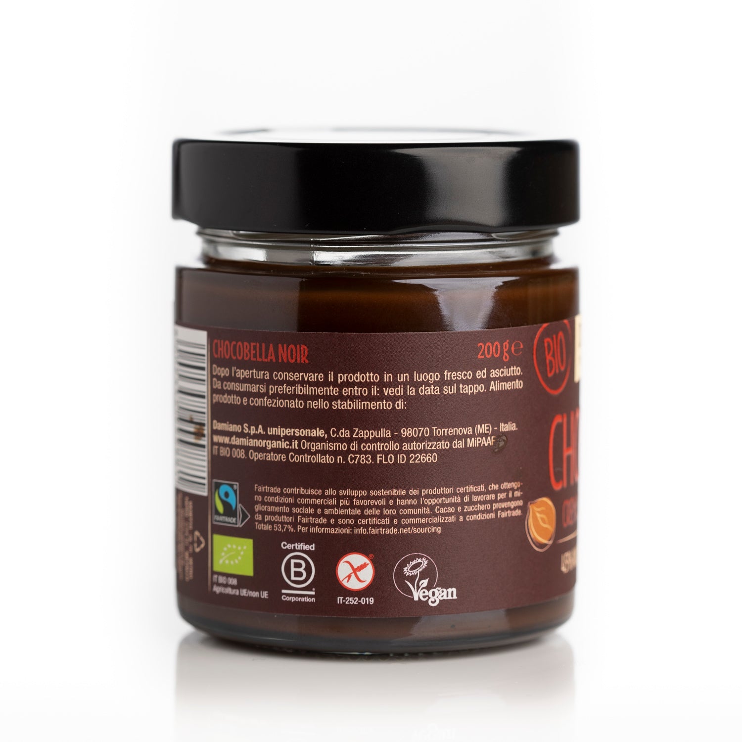 damiano-chocobella-noir-cannelle-p-te-tartiner-200g-vegan image 4