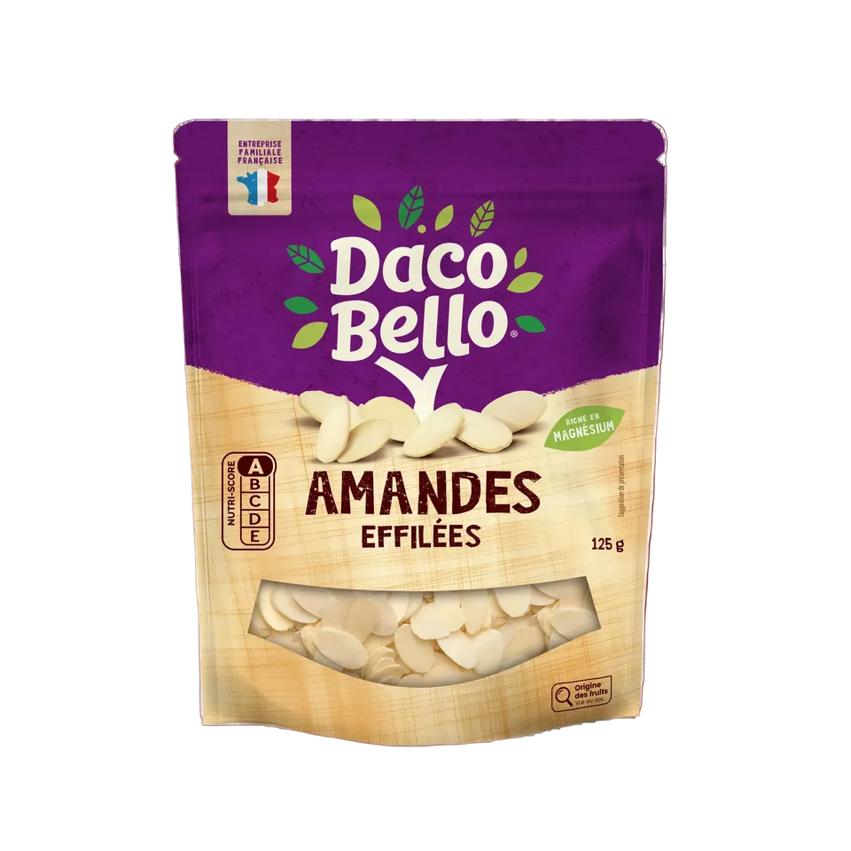 daco-bello-mix-amandes-effil-es-blanchies-125-g-dessert image 1