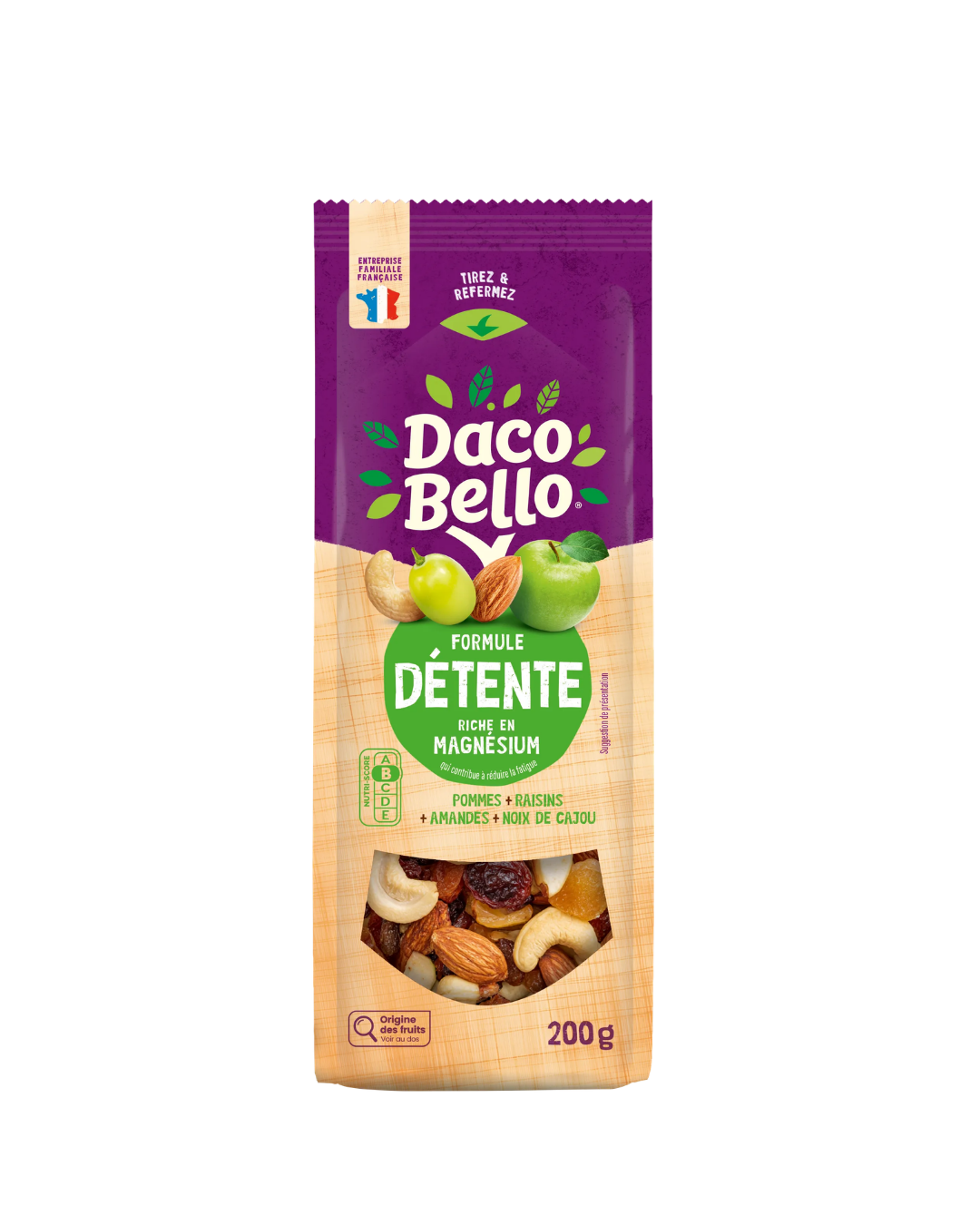 daco-bello-formule-d-tente-m-lange-fruits-secs-200g-magn-sium image 1