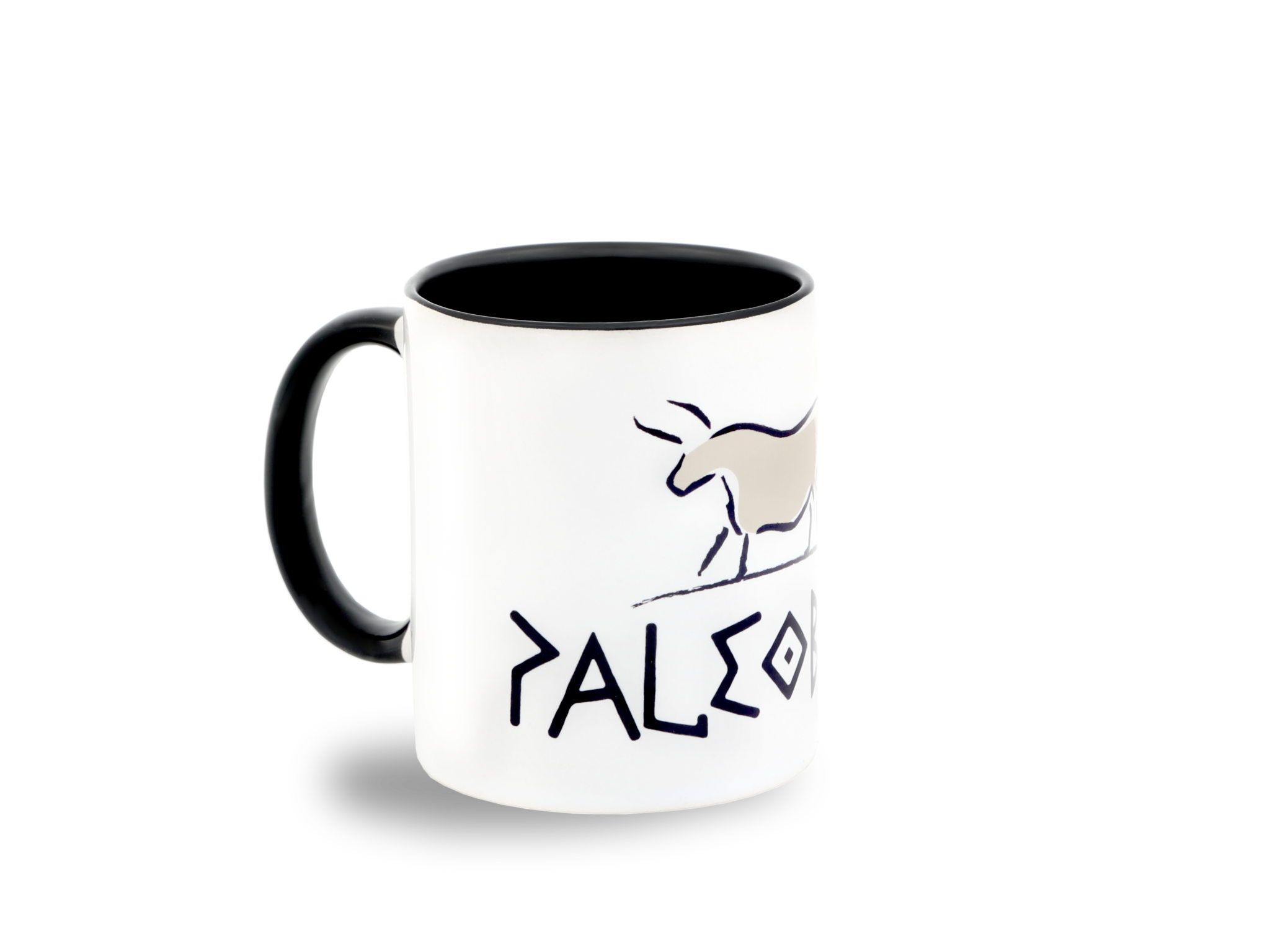 paleobull-taza-mug-noir-tasse-caf-logo image 1