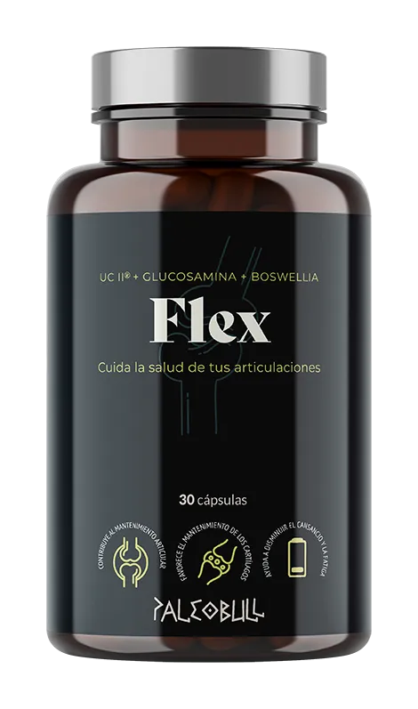 paleobull-flex-glucosamine-collag-ne-uc-ii-30-g-lules image 1
