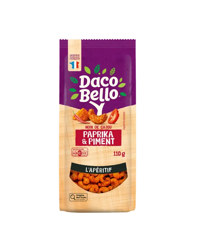 daco-bello-mix-noix-de-cajou-piment-paprika-110g image 1