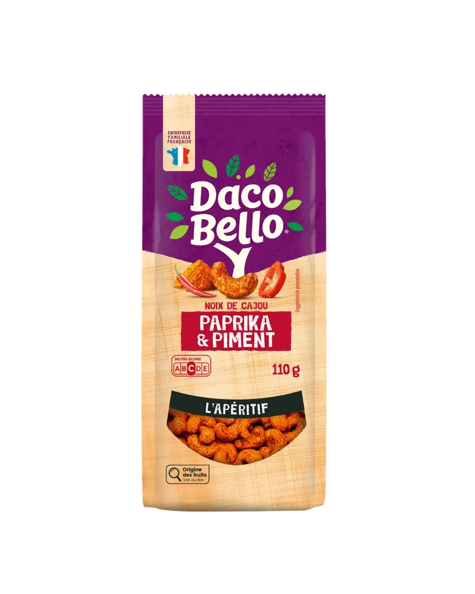 daco-bello-mix-noix-de-cajou-piment-paprika-110g image 1