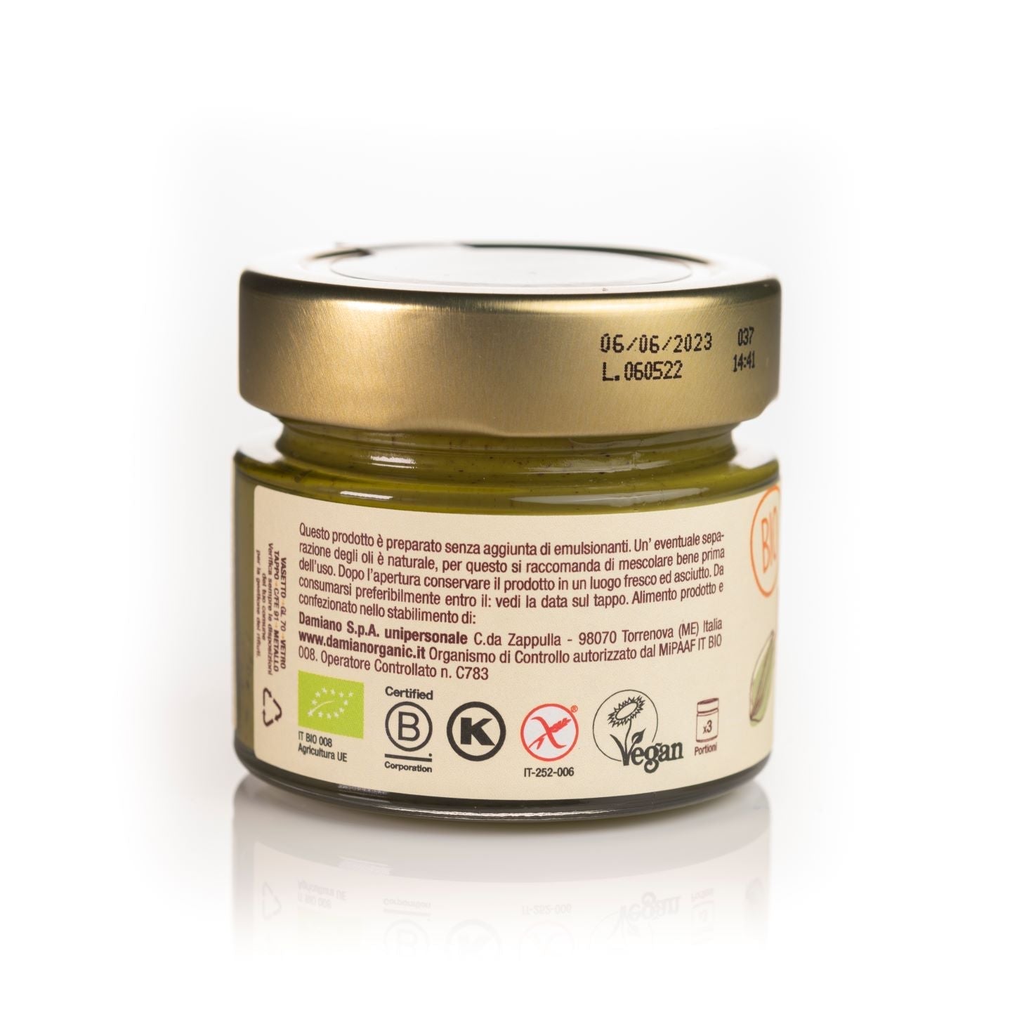 damiano-pesto-pistaches-pistachou-bio-80g image 5